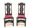 Chaises de Ferme Carolean en Noyer, 1880s, Set de 2 10