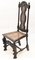 Chaises de Ferme Carolean en Noyer, 1880s, Set de 2 5