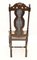 Bauernhaus Carolean Stühle aus Nussholz, 1880er, 2er Set 8