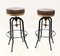 Mid-Century Bar Stools in Cast Iron, 1960s, Set of 2, Image 1