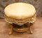 Large Louis XVI French Gilt Stool 1