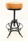 Mid-Century Cast Iron Bar Stools, 1960s, Set of 2, Image 2