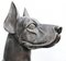 Statue da giardino in bronzo di Boxer Dogs, set di 2, Immagine 2