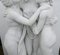 Statua Tre Grazie in marmo a grandezza naturale nello stile di Canova Giardino intagliato Art, Immagine 12