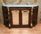 Victorian Mahogany Chiffonier Side Cabinet in Mirrored Gilt 1