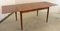 Mid-Century Rosewood Extendable Rectangular Dining Table Elster from Lübke 5