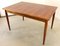Mid-Century Rosewood Extendable Rectangular Dining Table Elster from Lübke 11