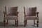 Early 20th Century Art Nouveau Danish Armchairs, 1920s, Set of 2 13