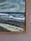 Dramatic Coast, Oil Painting, 1950s, Framed 8