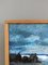 Dramatic Coast, Oil Painting, 1950s, Framed 6