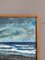 Dramatic Coast, Oil Painting, 1950s, Framed 9