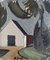 House by the Trees, Dipinto a olio, anni '50, Incorniciato, Immagine 9