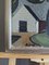 House by the Trees, Oil Painting, 1950s, Framed 5