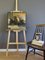 Trio seduto, dipinto a olio, anni '50, con cornice, Immagine 2