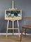 Nature Dwellings, Oil Painting, 1950s, Framed 2