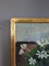 Flower Vase, Oil Painting, 1950s, Framed, Image 7