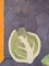 Coliflores, pintura al óleo, años 50, enmarcado, Imagen 10