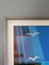 Birds by the Harbour, Oil Painting, 1950s, Framed 8