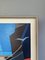 Birds by the Harbour, Oil Painting, 1950s, Framed, Image 9