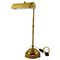 Vintage Brass Table Lamp, 1940s, Image 1