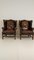 Bovine Leather Armchairs, Set of 2 20