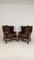 Bovine Leather Armchairs, Set of 2 3