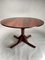 Round Rosewood Dining Table Mod. 522 by Gianfranco Frattini for Bernini 1960s 2