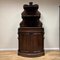 Antique Corner Cabinet in Oak, France 1