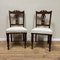 Antique Dining Chairs, England, 1850s, Set of 2 1