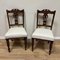 Antique Dining Chairs, England, 1850s, Set of 2 11