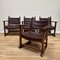 Antique Fireside Chairs by Alfred Loos, 1930, Set of 4 2