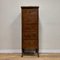 Antique High Chest of Drawers in Walnut and Oak, Image 1
