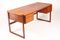 Dänischer Freistehender Teak Schreibtisch, 1960er 5