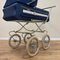 Vintage Stroller in Blue and White, 1960s, Image 5