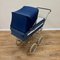 Vintage Stroller in Blue and White, 1960s 4