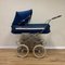 Vintage Stroller in Blue and White, 1960s 1