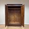 Antique Art Nouveau Solid Oak Wardrobe, 1910 12