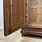 Antique Art Nouveau Solid Oak Wardrobe, 1910 15