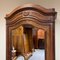 Antiker Bonnetiere Kleiderschrank aus Nussholz mit großer Spiegeltür 4
