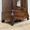 Antiker Bonnetiere Kleiderschrank aus Nussholz mit großer Spiegeltür 11