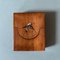 Caja de reloj de bolsillo antigua de madera, Imagen 1
