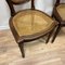 Antique Chairs with Viennese Cane, France, 1900, Set of 4 4