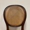 Antique Chairs with Viennese Cane, France, 1900, Set of 4 6