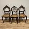 Antique Louis Philippe Chairs, France, 1900s, Set of 3 1