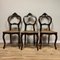 Antique Louis Philippe Chairs, France, 1900s, Set of 3, Image 12