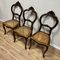 Antique Louis Philippe Chairs, France, 1900s, Set of 3 2