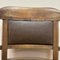 Antiker Stuhl mit Beistelltisch aus Eiche, 2er Set 10