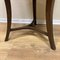 Antique Chair with Side Table in Oak, Set of 2, Image 6