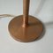 Vintage Table Lamp in Brass & White Glass Shade 7