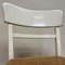Mesa vintage con dos sillas de blanco crema con corcho, años 50, Imagen 20